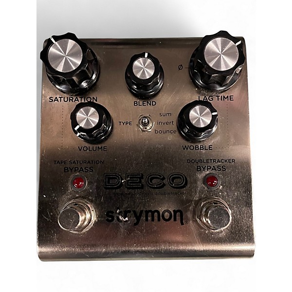 Used Strymon Deco Tape Saturation and Doubletracker Delay Effect Pedal