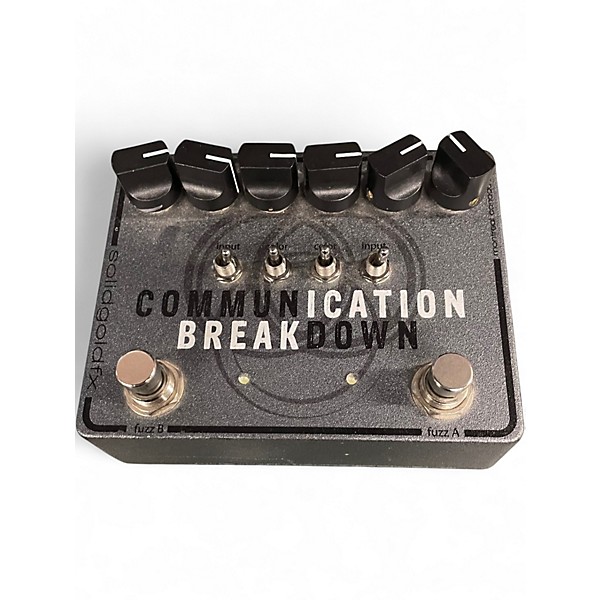 Used SolidGoldFX Communication Breakdown Effect Pedal