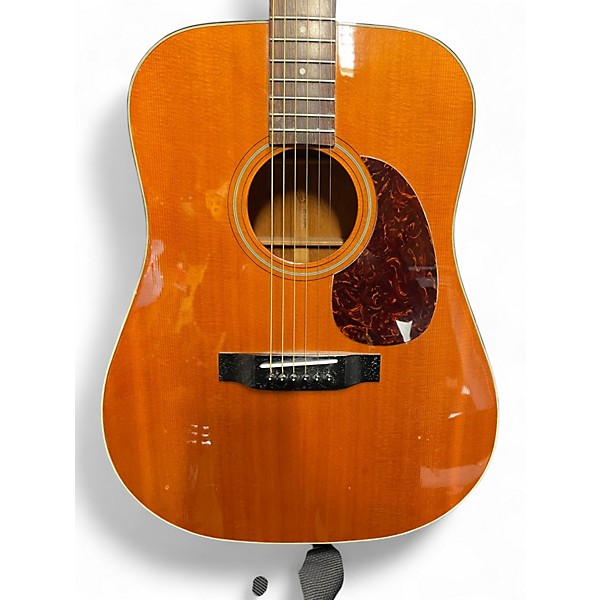 Vintage 1990s Sigma Guitars SDM-18 Brown Acoustic Guitar