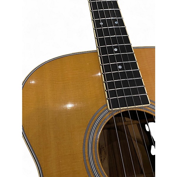 Used 2011 Martin OM35E Natural Acoustic Electric Guitar