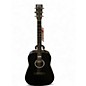 Used Martin DX Johnny Cash Black Acoustic Electric Guitar thumbnail
