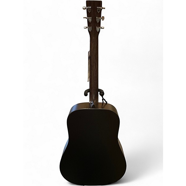 Used Martin DX Johnny Cash Black Acoustic Electric Guitar