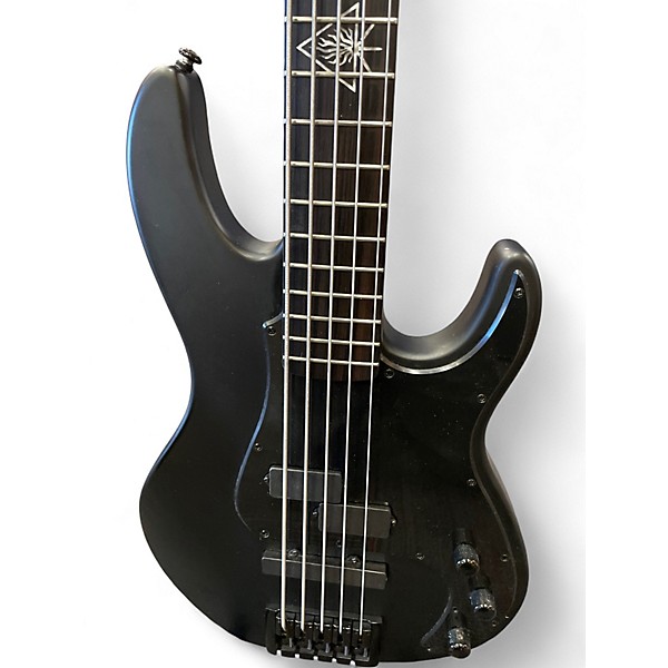 Used ESP LTD ORION 5 Black Electric Bass Guitar