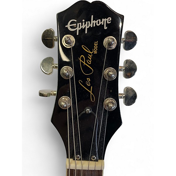 Used Epiphone Les Paul Power Player Blue Solid Body Electric Guitar