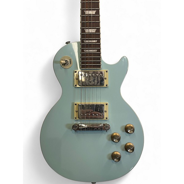 Used Epiphone Les Paul Power Player Blue Solid Body Electric Guitar