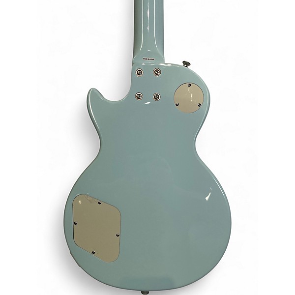 Used Epiphone Les Paul Power Player Blue Solid Body Electric Guitar