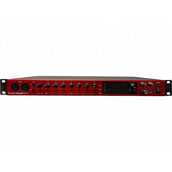 Used Focusrite Clarett 8Pre USB Audio Interface