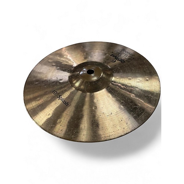 Used Paiste 10in BRONZE 502 Cymbal