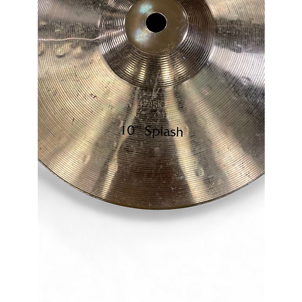 Used Paiste 10in BRONZE 502 Cymbal