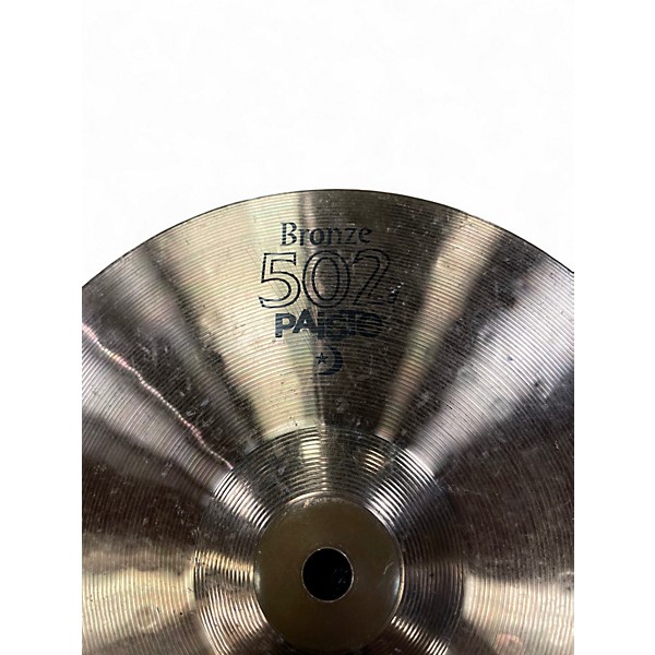 Used Paiste 10in BRONZE 502 Cymbal