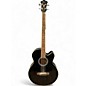 Used Ibanez AEB5E Black Acoustic Bass Guitar thumbnail
