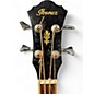 Used Ibanez AEB5E Black Acoustic Bass Guitar
