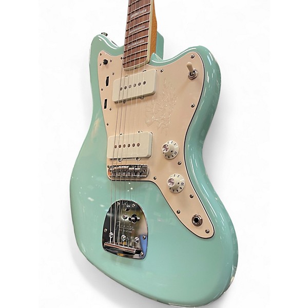 Used Fender Jazzmaster Limited Edition 60th Anniversary Classic Daphne Blue Solid Body Electric Guitar