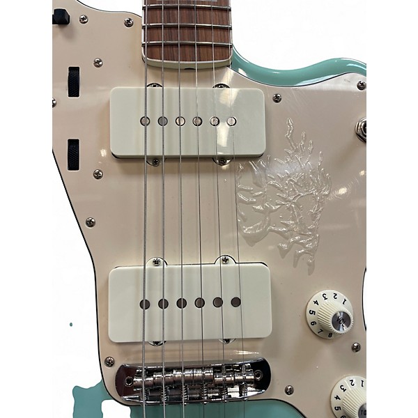 Used Fender Jazzmaster Limited Edition 60th Anniversary Classic Daphne Blue Solid Body Electric Guitar