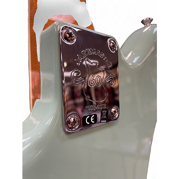 Used Fender Jazzmaster Limited Edition 60th Anniversary Classic Daphne Blue Solid Body Electric Guitar