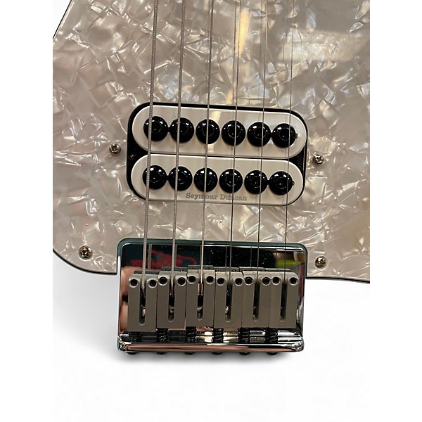 Used Fender Tom Delonge Signature Stratocaster Daphne Blue Solid Body Electric Guitar