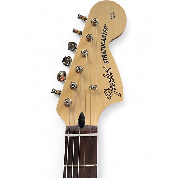 Used Fender Tom Delonge Signature Stratocaster Daphne Blue Solid Body Electric Guitar