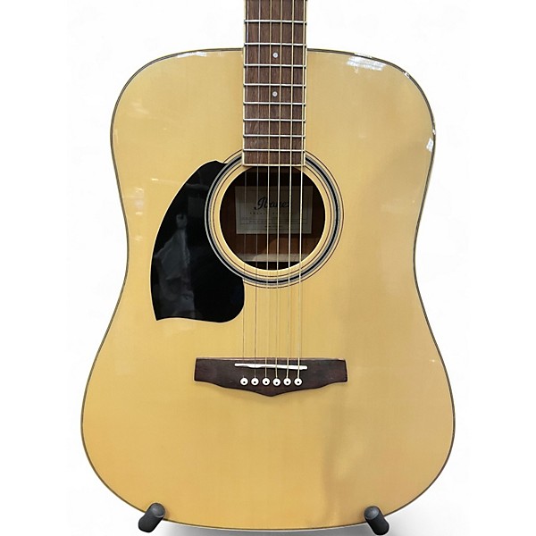 Used Ibanez PF15 Left Handed Natural Acoustic Guitar