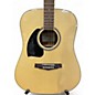 Used Ibanez PF15 Left Handed Natural Acoustic Guitar