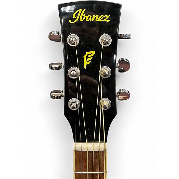 Used Ibanez PF15 Left Handed Natural Acoustic Guitar