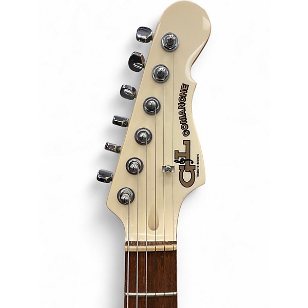 Used G&L COMMANCHE TRIBUTE White Solid Body Electric Guitar