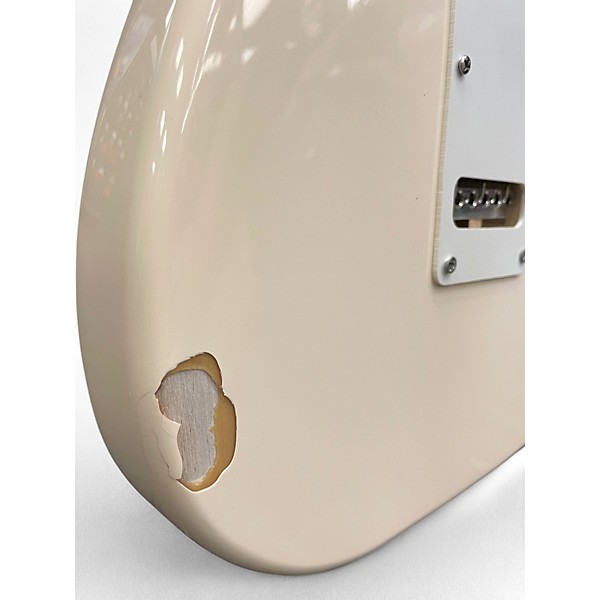 Used G&L COMMANCHE TRIBUTE White Solid Body Electric Guitar