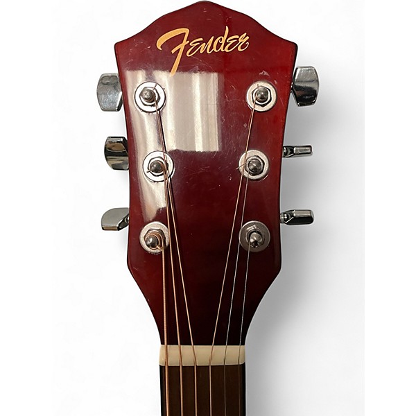 Used Fender FA135CE Concert Natural Acoustic Electric Guitar