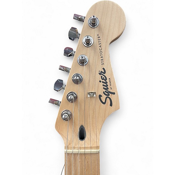 Used Squier Bullet Stratocaster Surf Green Solid Body Electric Guitar