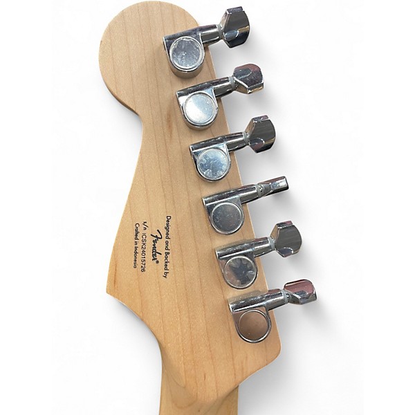 Used Squier Bullet Stratocaster Surf Green Solid Body Electric Guitar