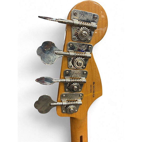 Used Fender Jaguar Bass Candy Apple Red Electric Bass Guitar