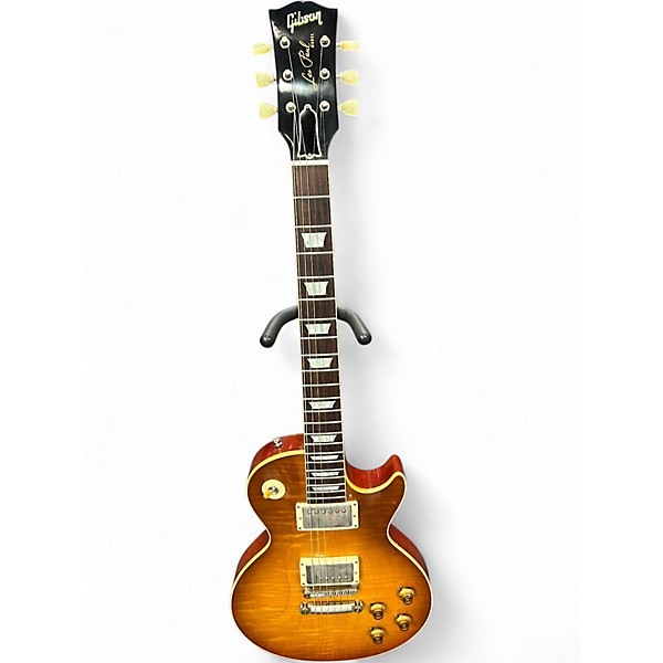 Used Gibson 1959 Les Paul VOS Sunrise Tea Burst Solid Body Electric Guitar