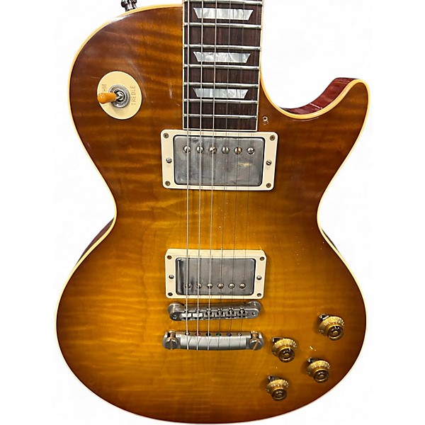 Used Gibson 1959 Les Paul VOS Sunrise Tea Burst Solid Body Electric Guitar