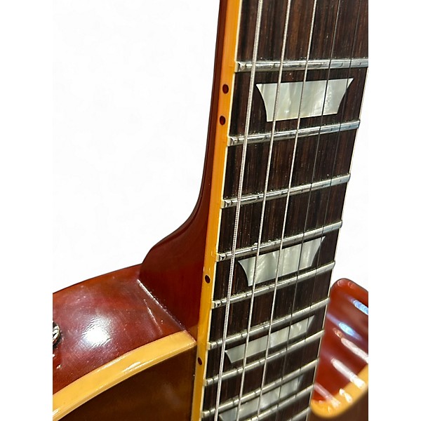 Used Gibson 1959 Les Paul VOS Sunrise Tea Burst Solid Body Electric Guitar