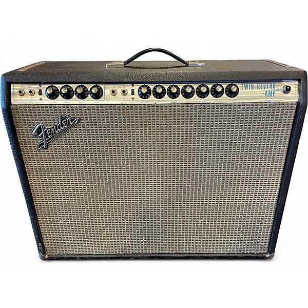 Vintage 1970 Fender Twin Reverb 2x12 Tube Guitar Combo Amp