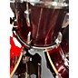 Used TAMA 6 Piece Rockstar Red Drum Kit