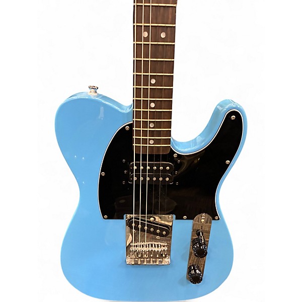 Used Squier Telecaster SKY BLUE Solid Body Electric Guitar