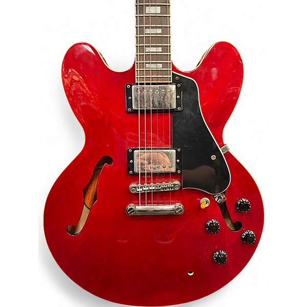 Used Epiphone ES335 Pro Cherry Hollow Body Electric Guitar