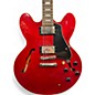 Used Epiphone ES335 Pro Cherry Hollow Body Electric Guitar