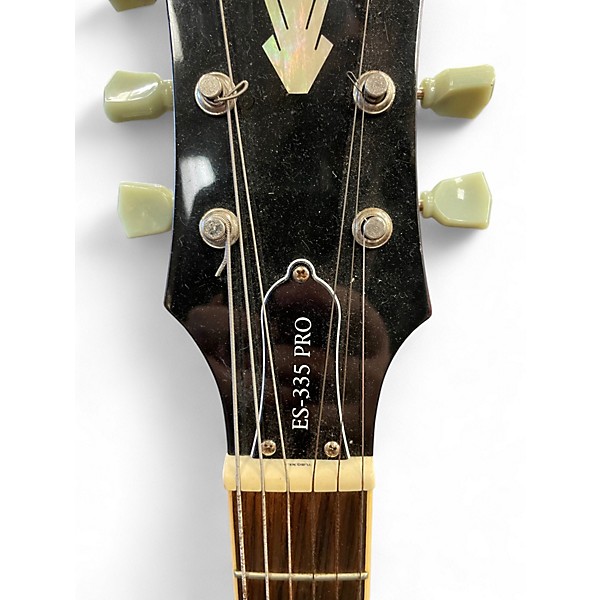 Used Epiphone ES335 Pro Cherry Hollow Body Electric Guitar