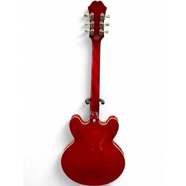 Used Epiphone ES335 Pro Cherry Hollow Body Electric Guitar