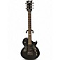 Used 2012 ESP EC-100QM Trans Black Solid Body Electric Guitar thumbnail