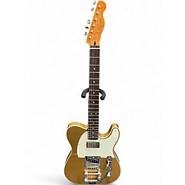Used 2025 Squier Classic Vibe 1960S Telecaster with Bigsby Aztec Gold Solid Body Electric Guitar