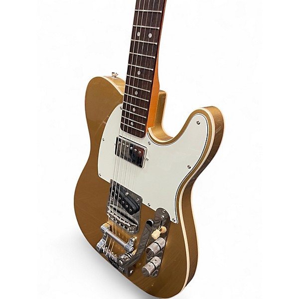 Used 2025 Squier Classic Vibe 1960S Telecaster with Bigsby Aztec Gold Solid Body Electric Guitar