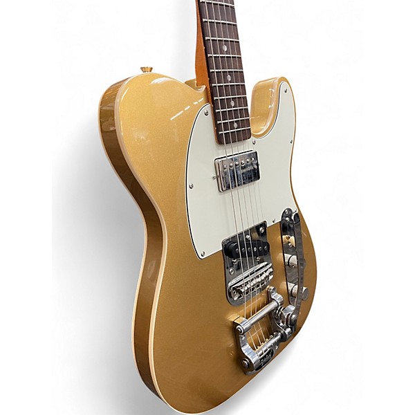 Used 2025 Squier Classic Vibe 1960S Telecaster with Bigsby Aztec Gold Solid Body Electric Guitar