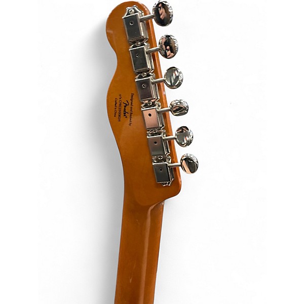 Used 2025 Squier Classic Vibe 1960S Telecaster with Bigsby Aztec Gold Solid Body Electric Guitar