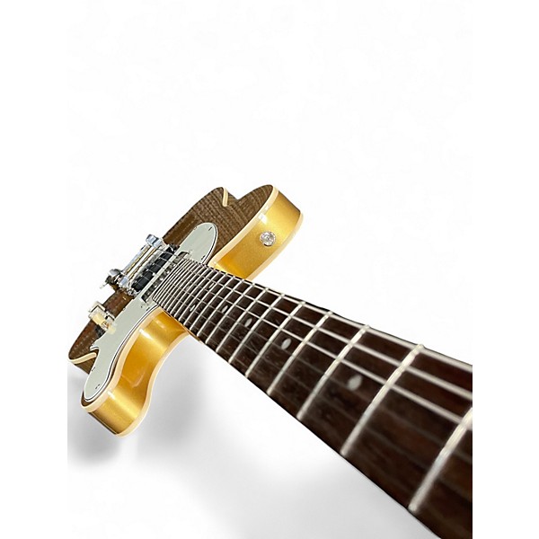 Used 2025 Squier Classic Vibe 1960S Telecaster with Bigsby Aztec Gold Solid Body Electric Guitar