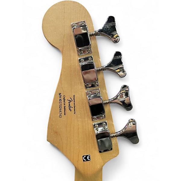 Used Squier Badtz-Maru Bronco Bass Black Electric Bass Guitar