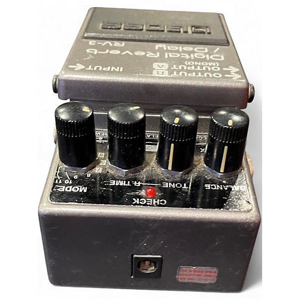 Used BOSS RV3 Digital Reverb Delay Effect Pedal