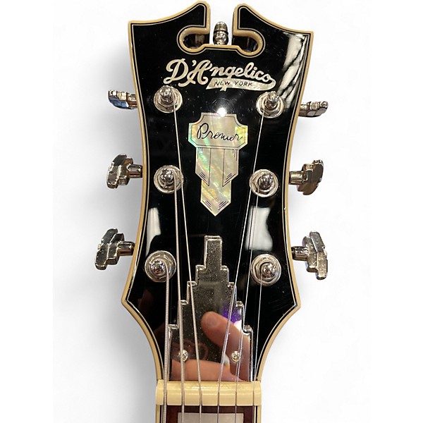 Used D'Angelico Premier Series DC 2 Color Sunburst Hollow Body Electric Guitar