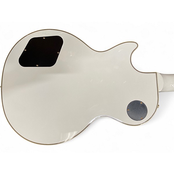 Used Epiphone Les Paul Custom White Solid Body Electric Guitar